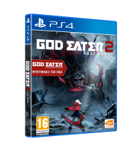god eater 2 rage burst jaquette PS4