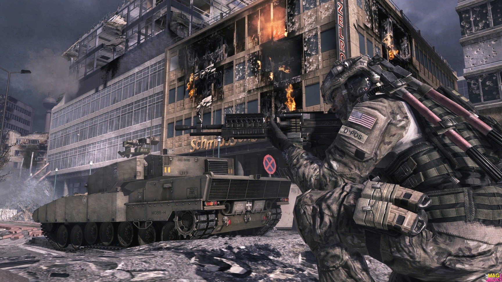 Включи 3 танка. Call of Duty: Modern Warfare 3. Call of Duty mw3. Cod 3 Берлин. Call PF Duty Modern Warfare 3.