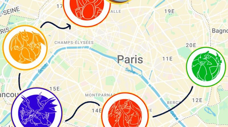 Pokémon GO : Chassez des tampons à Paris